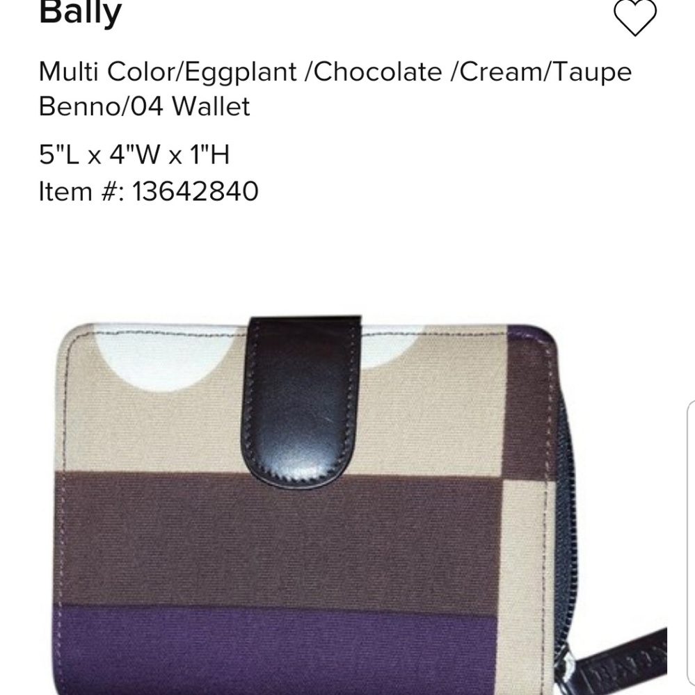 New Bally Wallet